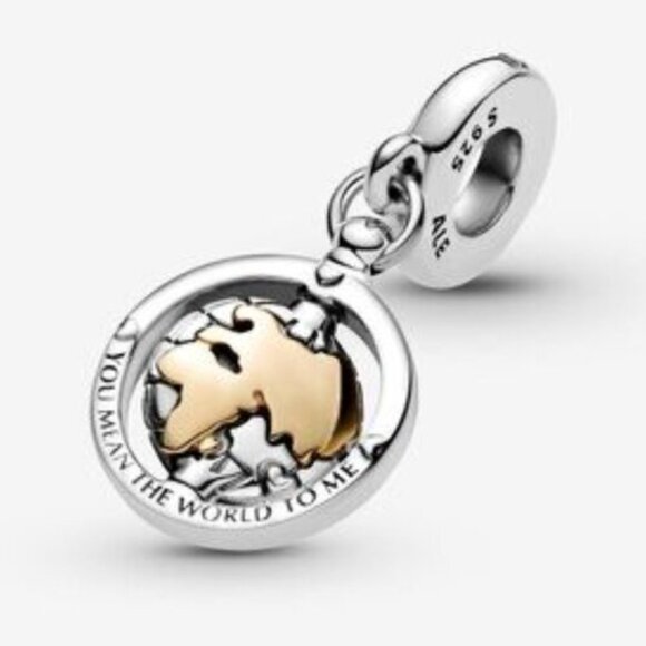 PANDORA Spinning World Dangle Charm - FINAL SALE - Picture 2 of 3